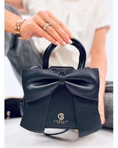 Geanta dama de mana, cu funda, din piele eco neagra, Trixis Genti dama, Geanta dama de mana, cu funda, din piele eco neagra, Trixis - jojofashion.ro