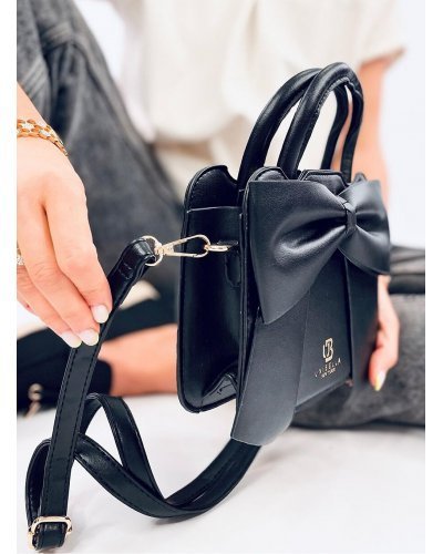 Geanta dama de mana, cu funda, din piele eco neagra, Trixis Genti dama, Geanta dama de mana, cu funda, din piele eco neagra, Trixis - jojofashion.ro