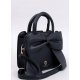 Geanta dama de mana, cu funda, din piele eco neagra, Trixis 5 - jojofashion.ro