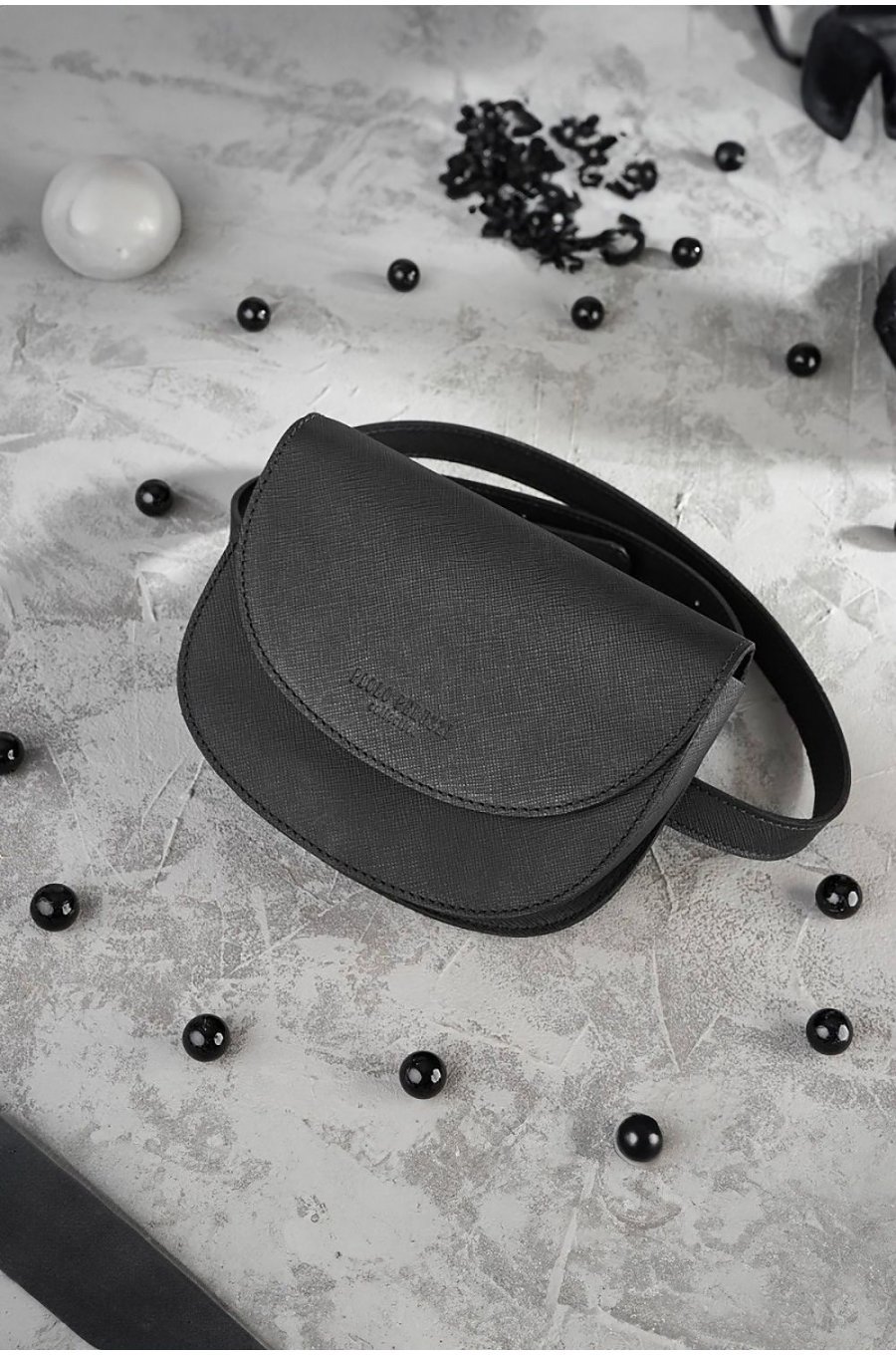 Geanta dama, de umar, din piele neagra, Alesha Geanta dama, de umar, din piele neagra, Alesha 1 - jojofashion.ro