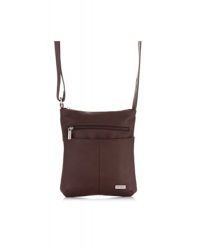 Geanta dama, tip postas, piele maro, Monica1 Genti dama, Geanta dama, tip postas, piele maro, Monica1 - jojofashion.ro
