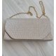 Geanta plic glitter crem Diamond Geanta plic glitter crem Diamond 3 - jojofashion.ro