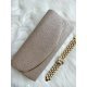Geanta plic, crem sampanie, glitter, Ayla Geanta plic, crem sampanie, glitter, Ayla 2 - jojofashion.ro