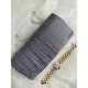 Geanta plic gri cu glitter, Deema Geanta plic gri cu glitter, Deema 3 - jojofashion.ro