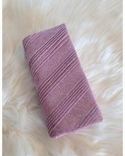 Geanta plic roz cu glitter, Dariyah Genti dama, Geanta plic roz cu glitter, Dariyah - jojofashion.ro