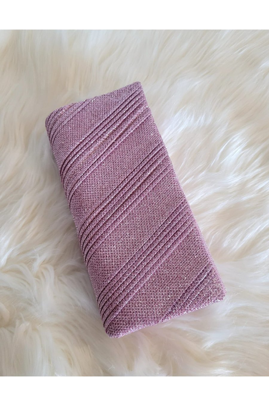 Geanta plic roz cu glitter, Dariyah Geanta plic roz cu glitter, Dariyah 1 - jojofashion.ro