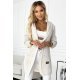 Cardigan dama midi, din acryl, bej, cu gluga si buzunare, Janet Cardigan dama midi, din acryl, bej, cu gluga si buzunare, Janet 2 - jojofashion.ro