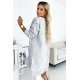 Cardigan dama midi, din acryl gri, asimetric, Ebru Cardigan dama midi, din acryl gri, asimetric, Ebru 3 - jojofashion.ro