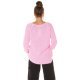Pulover dama, basic, casual, acril, roz, Cleissy Pulover dama, basic, casual, acril, roz, Cleissy 3 - jojofashion.ro