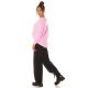 Pulover dama, basic, casual, acril, roz, Cleissy Pulover dama, basic, casual, acril, roz, Cleissy 5 - jojofashion.ro