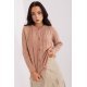 Pulover dama cappuccino, din acril, cu nasturi si decolteu rotund, Mellek2 Pulover dama cappuccino, din acril, cu nasturi si decolteu rotund, Mellek2 2 - jojofashion.ro