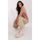 Pulover dama cappuccino, din acril, cu nasturi si decolteu rotund, Mellek2 Pulover dama cappuccino, din acril, cu nasturi si decolteu rotund, Mellek2 4 - jojofashion.ro