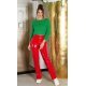 Pulover dama casual, crop, verde, May Pulover dama casual, crop, verde, May 4 - jojofashion.ro