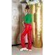 Pulover dama casual, crop, verde, May Pulover dama casual, crop, verde, May 5 - jojofashion.ro