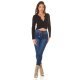 Pulover dama crop, vascoza, negru, petrecut, Lucienne Pulover dama crop, vascoza, negru, petrecut, Lucienne 4 - jojofashion.ro