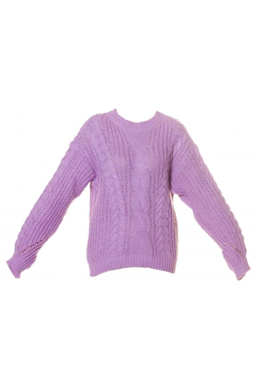 Pulover dama lila Nathalie Pulover dama lila Nathalie 5 - jojofashion.ro