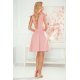 Rochie scurta roz pudrat baby doll Courtney Rochie scurta roz pudrat baby doll Courtney 7 - jojofashion.ro