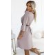 Rochie scurta A-line bej cu maneca lunga Shenya Rochie scurta A-line bej cu maneca lunga Shenya 3 - jojofashion.ro