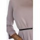 Rochie scurta A-line bej cu maneca lunga Shenya Rochie scurta A-line bej cu maneca lunga Shenya 7 - jojofashion.ro