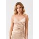 Rochie lunga din satin bej petrecuta cu spatele gol AlessandraR 5 - jojofashion.ro
