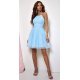 Rochie baby doll scurta din tulle baby blue SindiW 4 - jojofashion.ro