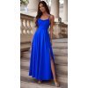 Rochie de ocazie lunga albastra cu bust tip corset ValeriaW