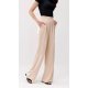 Pantaloni dama evazati, eleganti, bej, din satin, ElsaR Pantaloni dama evazati, eleganti, bej, din satin, ElsaR 5 - jojofashion.ro