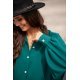 Camasa dama oversize, verde, cu maneca lunga, Lilyth Camasa dama oversize, verde, cu maneca lunga, Lilyth 4 - jojofashion.ro