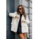 Sacou dama oversize, bej, clasic, Beren Sacou dama oversize, bej, clasic, Beren 2 - jojofashion.ro