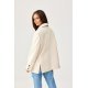 Sacou dama oversize, bej, clasic, Beren Sacou dama oversize, bej, clasic, Beren 3 - jojofashion.ro