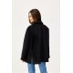 Sacou dama oversize, negru, clasic, Beren Sacou dama oversize, negru, clasic, Beren 3 - jojofashion.ro