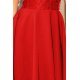 Rochie scurta rosie cu dantela babydoll  Aubrey 6 - jojofashion.ro