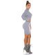 Rochie tricotata de zi gri Consuela Rochie tricotata de zi gri Consuela