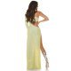 Rochie lunga mulata din glitter verde light cu maneca lunga Ginger Rochie lunga mulata din glitter verde light cu maneca lunga Ginger 6 - jojofashion.ro
