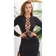 Rochie lunga neagra mulata cu decupaje sexy Alenka Rochie lunga neagra mulata cu decupaje sexy Alenka 4 - jojofashion.ro