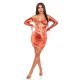 Rochie scurta din satin bronz mulata cu umerii goi Oksana Rochie scurta din satin bronz mulata cu umerii goi Oksana 4 - jojofashion.ro