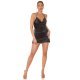 Rochie scurta neagra din satin mulata Paulina Rochie scurta neagra din satin mulata Paulina 7 - jojofashion.ro