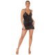 Rochie de club scurta, din satin, neagra, mulata, cu spatele gol, Paulina 7 - jojofashion.ro