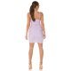 Rochie de club scurta, lila, mulata, incretita, Mattia Rochie de club scurta, lila, mulata, incretita, Mattia 6 - jojofashion.ro