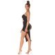 Rochie scurta neagra mulata incretita cu decupaje asimetrica Maia Rochie scurta neagra mulata incretita cu decupaje asimetrica Maia 5 - jojofashion.ro