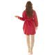 Rochie scurta rosie tip camasa din piele eco Fay Rochie scurta rosie tip camasa din piele eco Fay 6 - jojofashion.ro