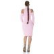 Rochie tricotata, midi, roz, cu umeri goi Dilara Rochie tricotata, midi, roz, cu umeri goi Dilara 5 - jojofashion.ro
