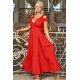 Rochie eleganta lunga rosie cu umerii goi Gala2 Rochie eleganta lunga rosie cu umerii goi Gala2 3 - jojofashion.ro
