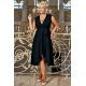 Rochie midi neagra petrecuta asimetrica Greta2 Rochie midi neagra petrecuta asimetrica Greta2 3 - jojofashion.ro