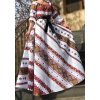 Rochie multicolora lunga cu motive traditionale Lorelei