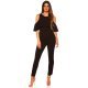 Salopeta neagra conica Sandra Salopeta neagra conica Sandra 4 - jojofashion.ro