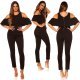 Salopeta neagra conica Sandra Salopeta neagra conica Sandra 5 - jojofashion.ro