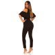 Salopeta neagra conica Sandra Salopeta neagra conica Sandra 3 - jojofashion.ro