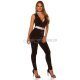 Salopeta eleganta glitter negru Koucla Sharon Salopeta eleganta glitter negru Koucla Sharon 4 - jojofashion.ro