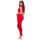 Salopeta eleganta rosie Miguela Salopeta eleganta rosie Miguela 4 - jojofashion.ro